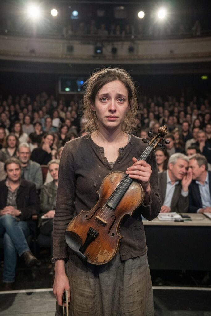 Giovane violinista sorprende la giuria