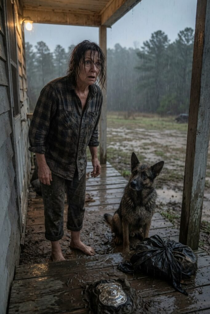 Cane K9 salva vedova sola