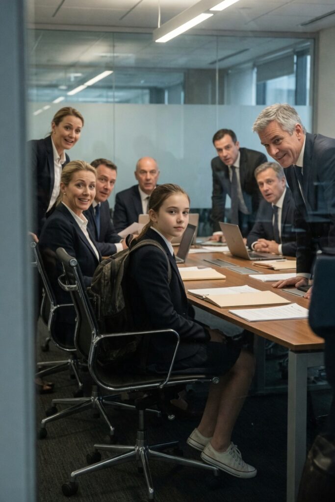 Ragazza prodigio stupisce dirigenti aziendali