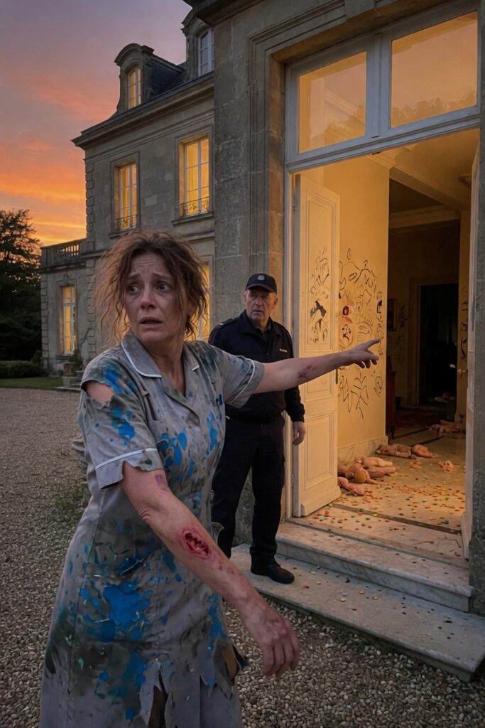 Bambine impaurite nella villa misteriosa