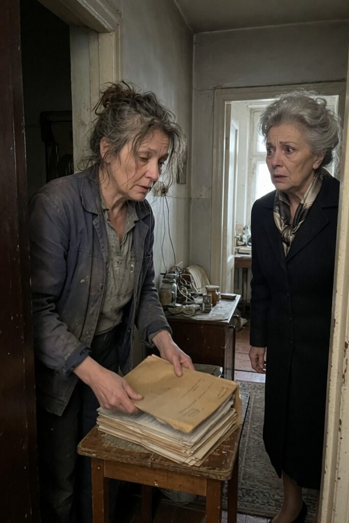 Donna determinata difende propria casa