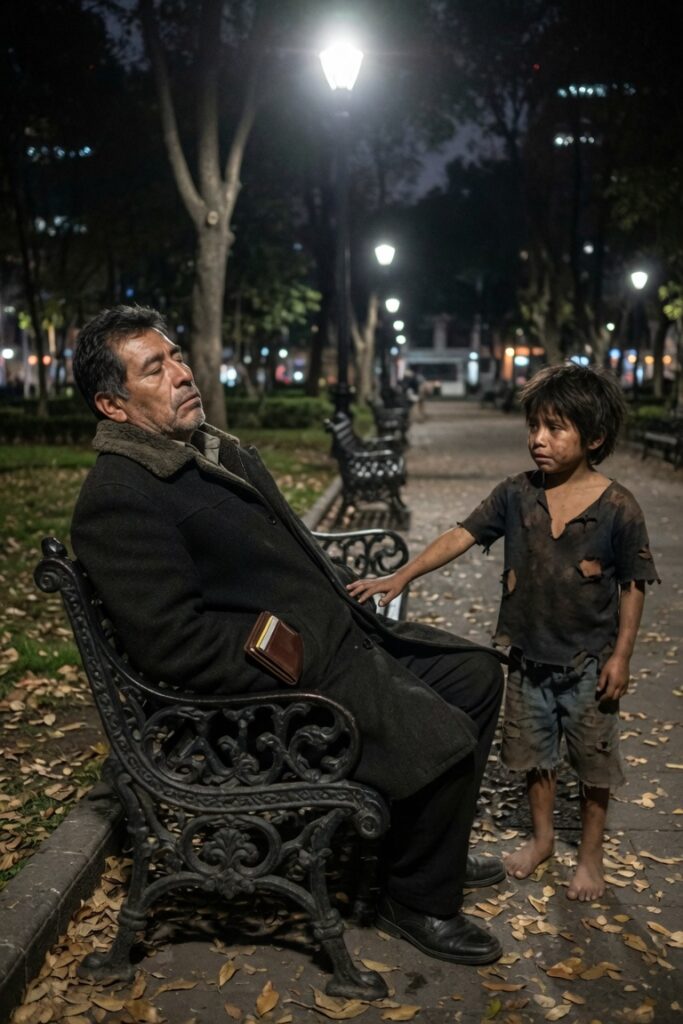 Finse di dormire per smascherare un piccolo ladro, ma la verità che scoprì cambiò per sempre la sua vita