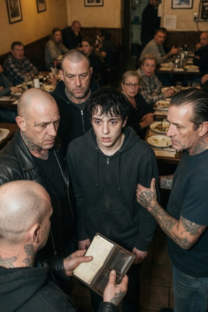 Il ragazzo affamato rubò il portafoglio di un motociclista… ma ciò che trovò dentro cambiò il destino di tutto il ristorante