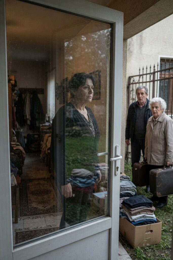 Ha Ordinato a Sua Moglie di Sorridere Davanti a Sua Madre… Ma Tornò a Casa e Trovò Tutto il Suo Mondo Sparso Sul Prato