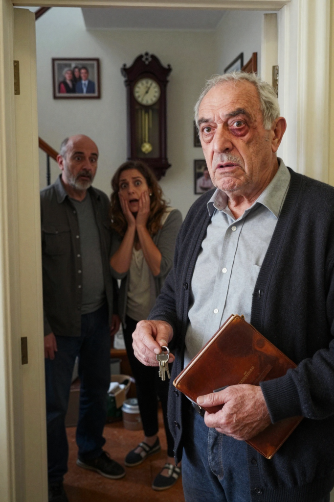 Anziano ferito difende casa familiare