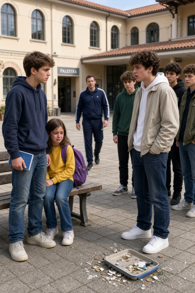 Per 81 giorni quattro bulli umiliarono un ragazzo di 14 anni, ma quando toccarono sua sorella di 8 anni il suo silenzio finì davanti a tutta la scuola