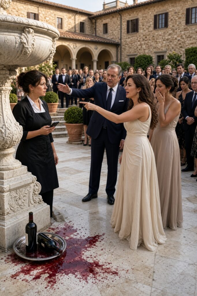 L’ereditiera mi umiliò davanti a 200 invitati e ordinò di cacciarmi dalla villa, ma una mia telefonata fece arrivare tre SUV neri